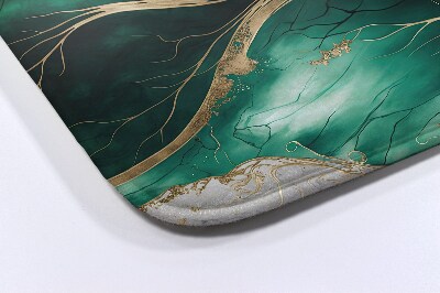 Tapete para casa de banho Mármore Verde