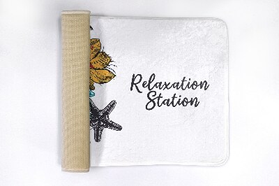 Tapete para banheira Pássaros Flores