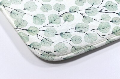 Tapete para casa de banho Folhas de eucalipto