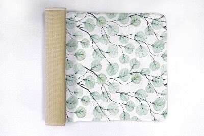 Tapete para casa de banho Folhas de eucalipto