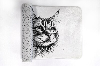 Tapete para casa de banho Animais-gatos