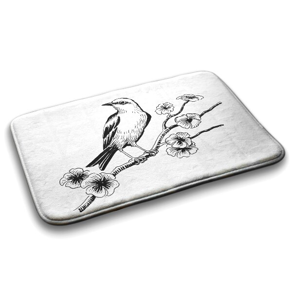 Tapete para banheira Pássaro em uma árvore