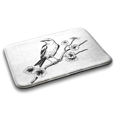 Tapete para banheira Pássaro em uma árvore