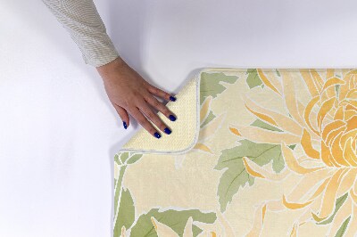 Tapete para wc Flores de crisântemo