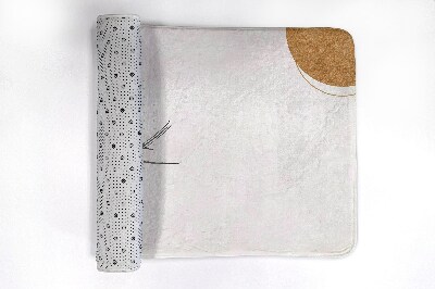 Tapete para banheira Um pássaro em um galho