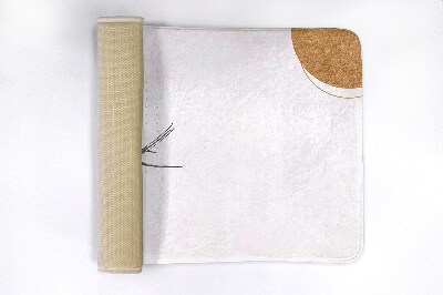 Tapete para banheira Um pássaro em um galho