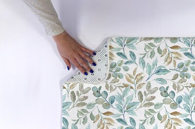 Tapete para casa de banho Folhas da Natureza