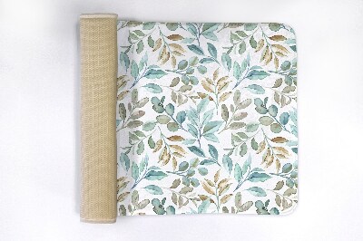 Tapete para casa de banho Folhas da Natureza