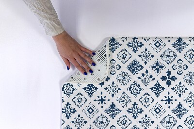 Tapete para casa de banho Abstração de flores