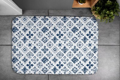 Tapete para casa de banho Abstração de flores