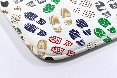 Tapete para banheira Pegadas de sapato