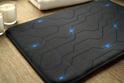 Tapete para wc Padrão de Tecnologia