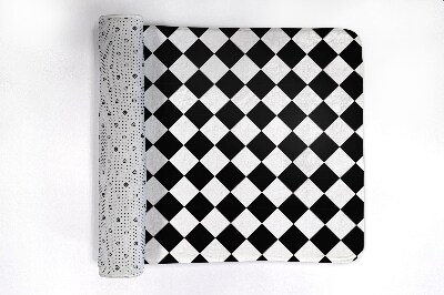 Tapete para wc Padrão de quadrados