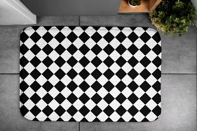 Tapete para wc Padrão de quadrados