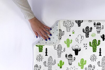 Tapete para banheira Padrão de cactos