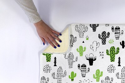 Tapete para banheira Padrão de cactos