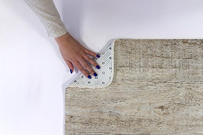 Tapete para banheira Painéis de madeira