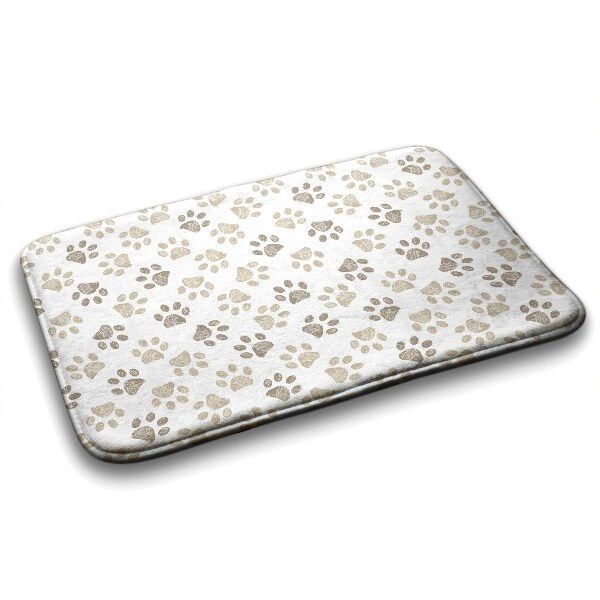 Tapete para casa de banho Patas de cachorro