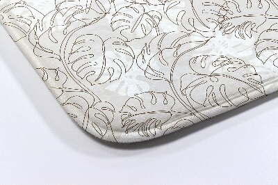 Tapete para banheira Folhas de Monstera