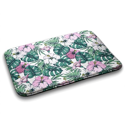 Tapete para banheira Folhas de Monstera