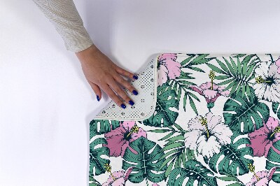 Tapete para banheira Folhas de Monstera