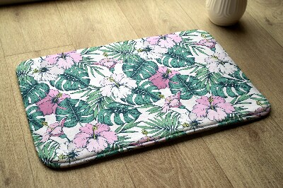 Tapete para banheira Folhas de Monstera