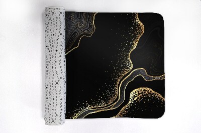 Tapete para banheira Mármore preto