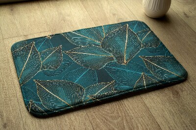 Tapete para wc folhas da planta