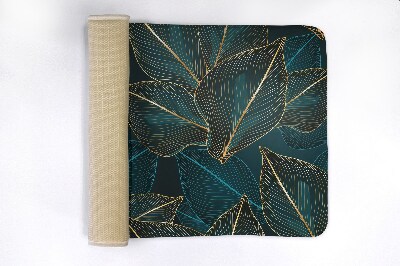 Tapete para wc folhas da planta