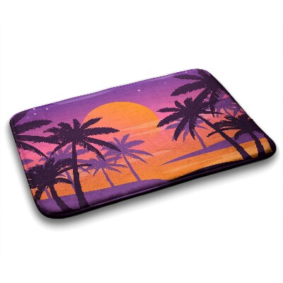 Tapete para banheira Praia tropical