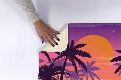 Tapete para banheira Praia tropical