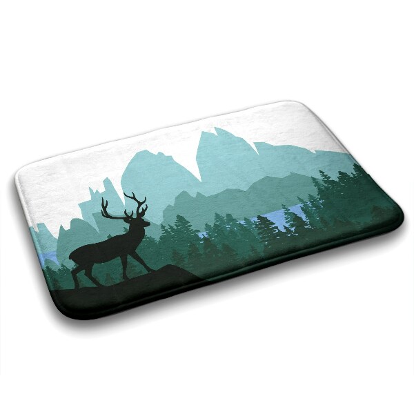 Tapete para wc Floresta de veados