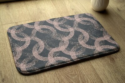 Tapete para casa de banho Abstração de Círculos