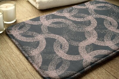 Tapete para casa de banho Abstração de Círculos