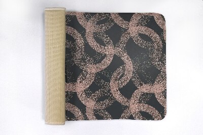 Tapete para casa de banho Abstração de Círculos