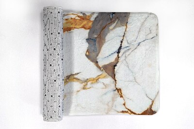 Tapete para banheira Mármore branco