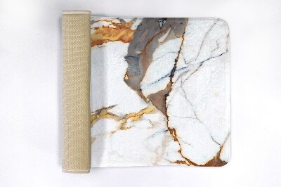 Tapete para banheira Mármore branco