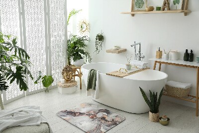 Tapete para casa de banho Mármore claro