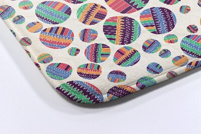 Tapete para banheira Abstração de pontos coloridos