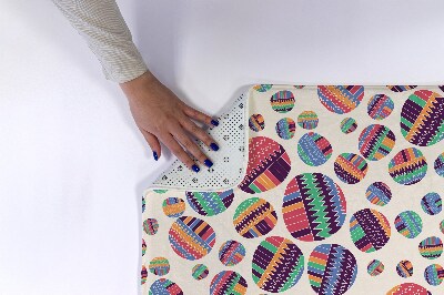 Tapete para banheira Abstração de pontos coloridos