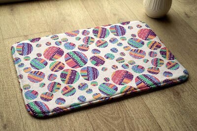 Tapete para banheira Abstração de pontos coloridos