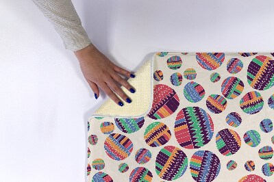 Tapete para banheira Abstração de pontos coloridos