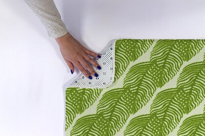 Tapete para banheira Folhas