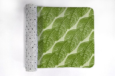 Tapete para banheira Folhas