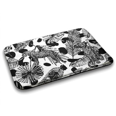 Tapete para casa de banho Leopard Savannah