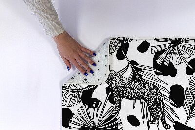 Tapete para casa de banho Leopard Savannah