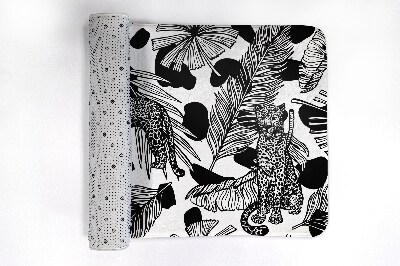 Tapete para casa de banho Leopard Savannah