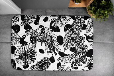 Tapete para casa de banho Leopard Savannah