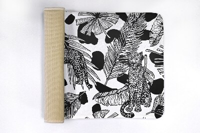 Tapete para casa de banho Leopard Savannah