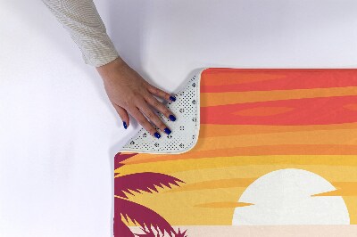 Tapete para banheira Praia tropical